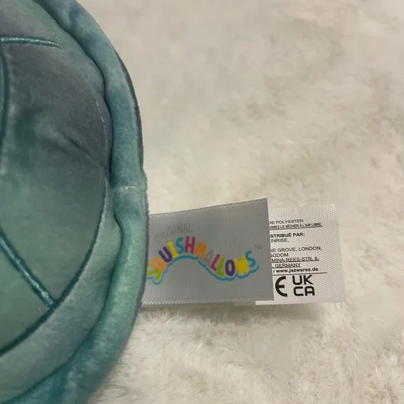 💚4/$20-Squishmallows Onica the Blue Teal Turtle 5” bum tags only - Picture 3 of 3
